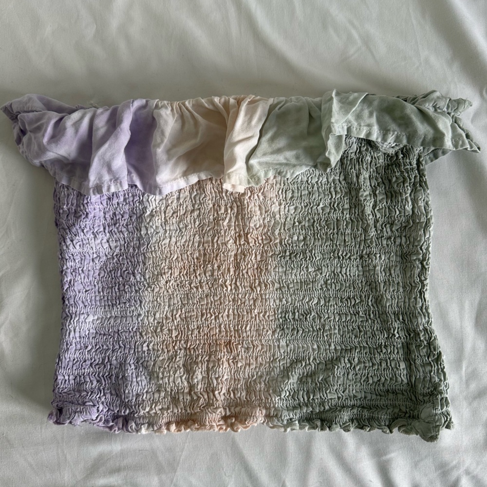 Surf Gypsy tie dye tube top